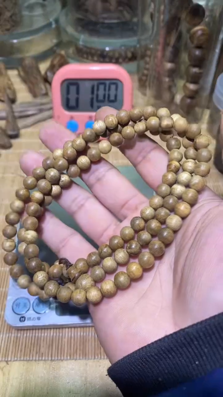 【闪购商品】沉香手串柬埔寨12.8克0.66规格