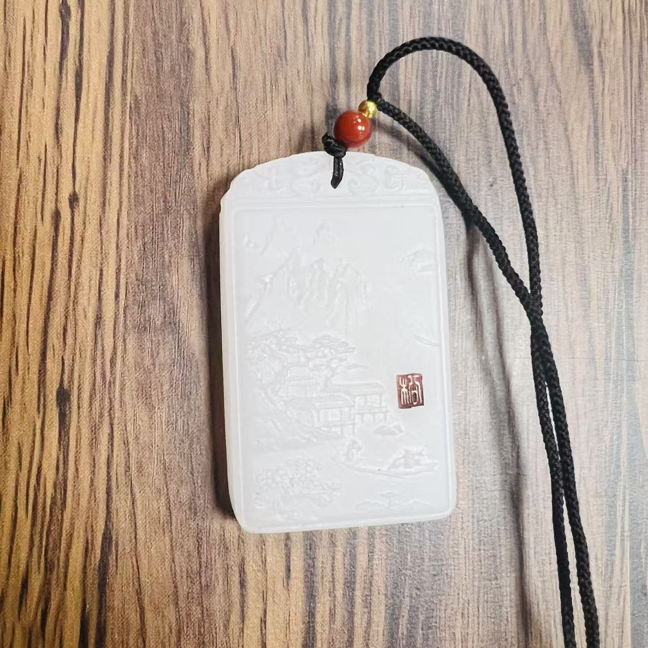 【闪购商品】和田玉山水挂件2