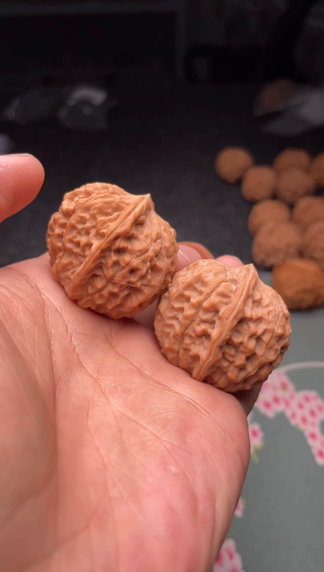 把件文玩核桃a55   黄松峪   36尺