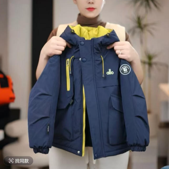 【爆款~现货】男女童冬季新款酷帅重工加绒加棉外套S11818