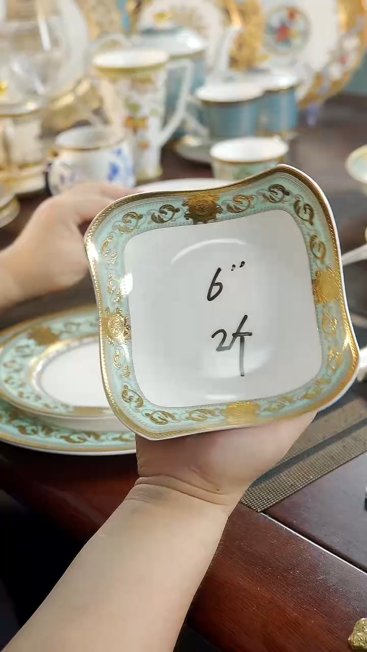 瓷片6英寸沙拉碗2个 福利价