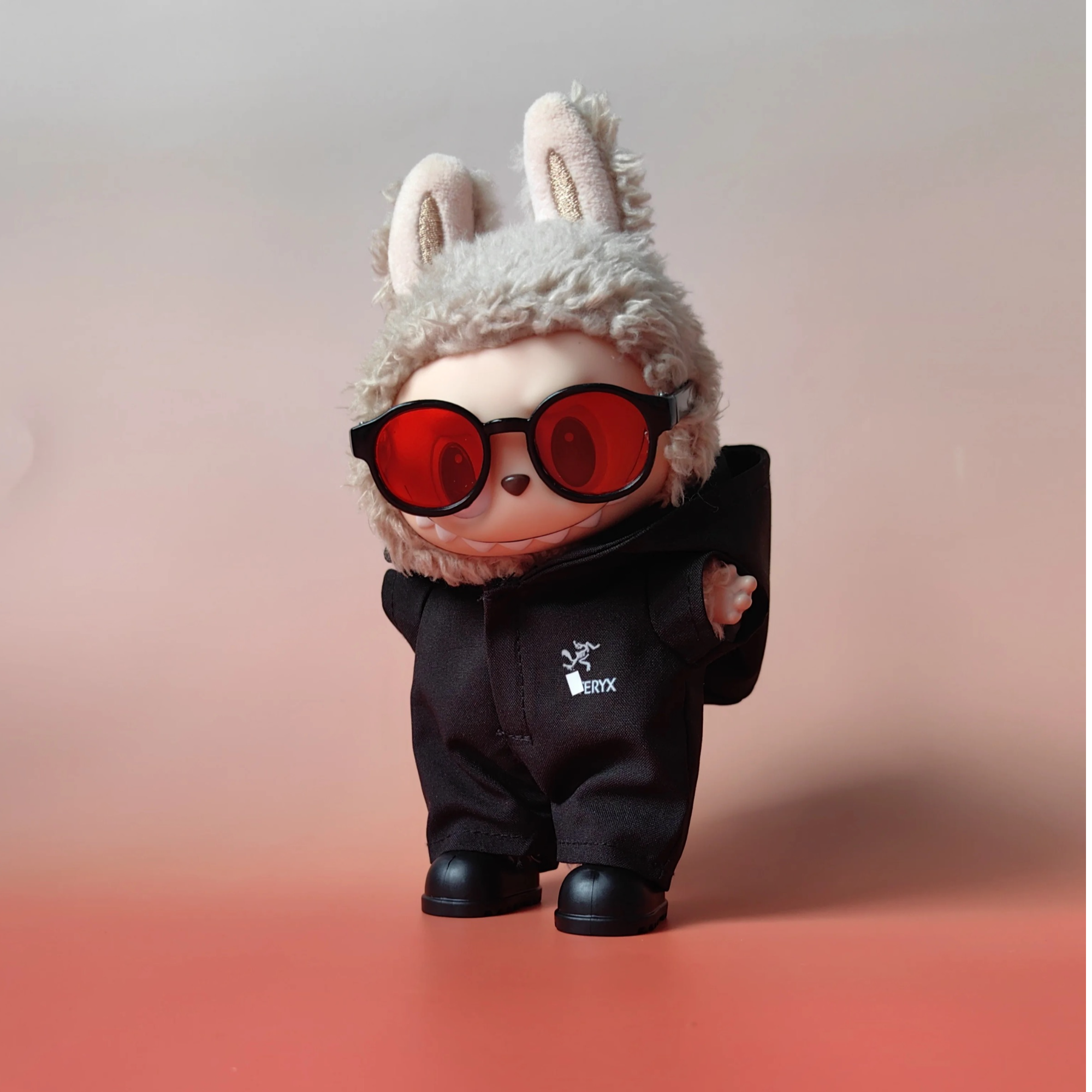 labubu小春野同款娃衣cosplay拉布布衣服一三代搪胶公仔玩偶挂件