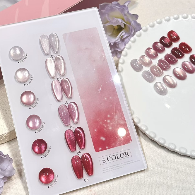 【纯手工猫眼三单飞】纯手工猫眼显白裸色日常穿戴甲