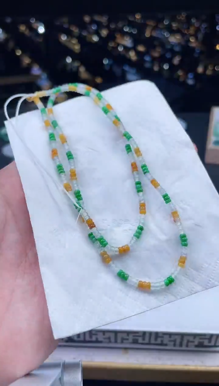 未镶嵌定制翡翠豆**奶-100846