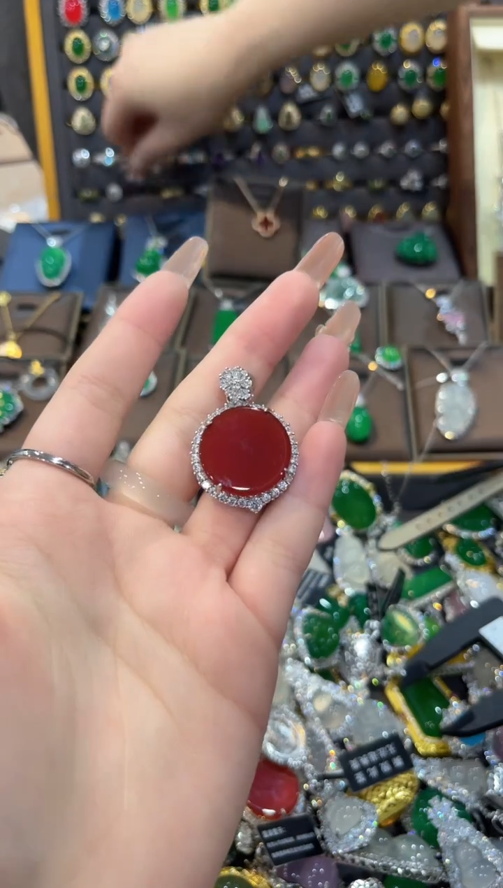 【闪购商品】玛瑙/玉髓吊坠(不含链)未镶嵌1