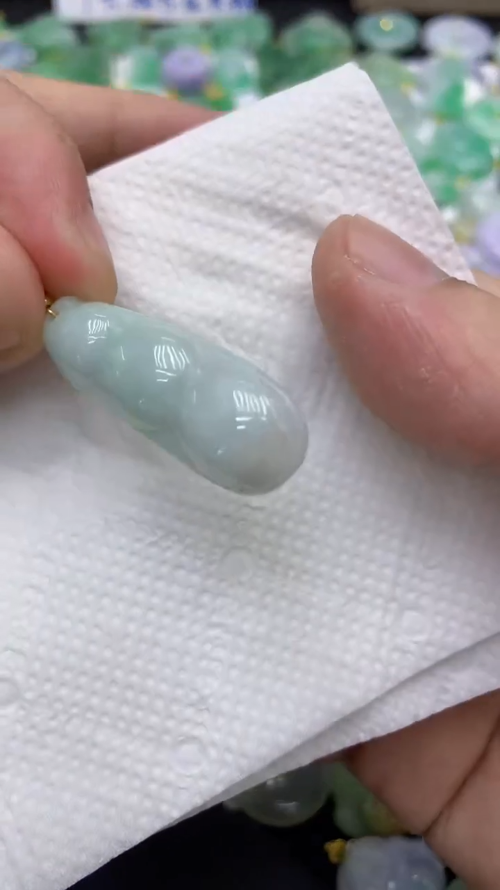 颈饰未镶嵌翡翠天然缅甸A货翡翠
