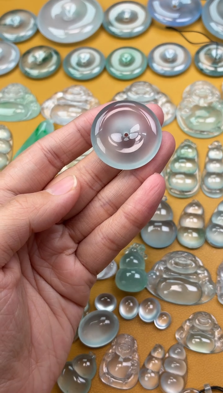 吊坠(不含链)未镶嵌翡翠52 平安扣 29.7 5.9