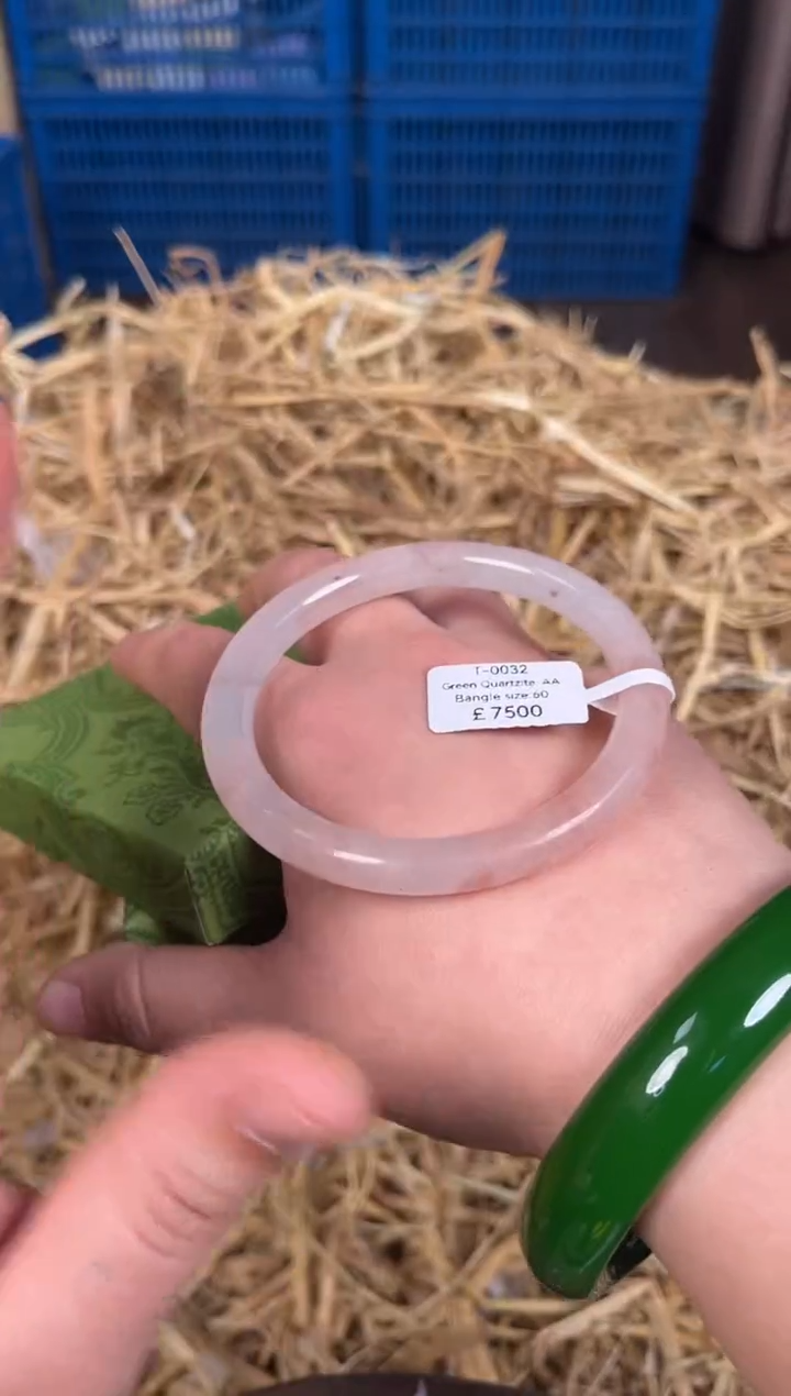 未镶嵌手镯石英质玉T0032