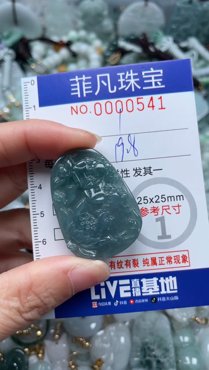 【闪购商品】翡翠颈饰未镶嵌00..0541
