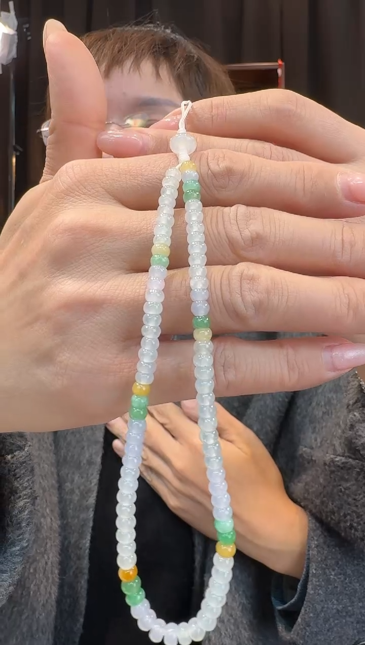 【闪购商品】翡翠项链未镶嵌珠串