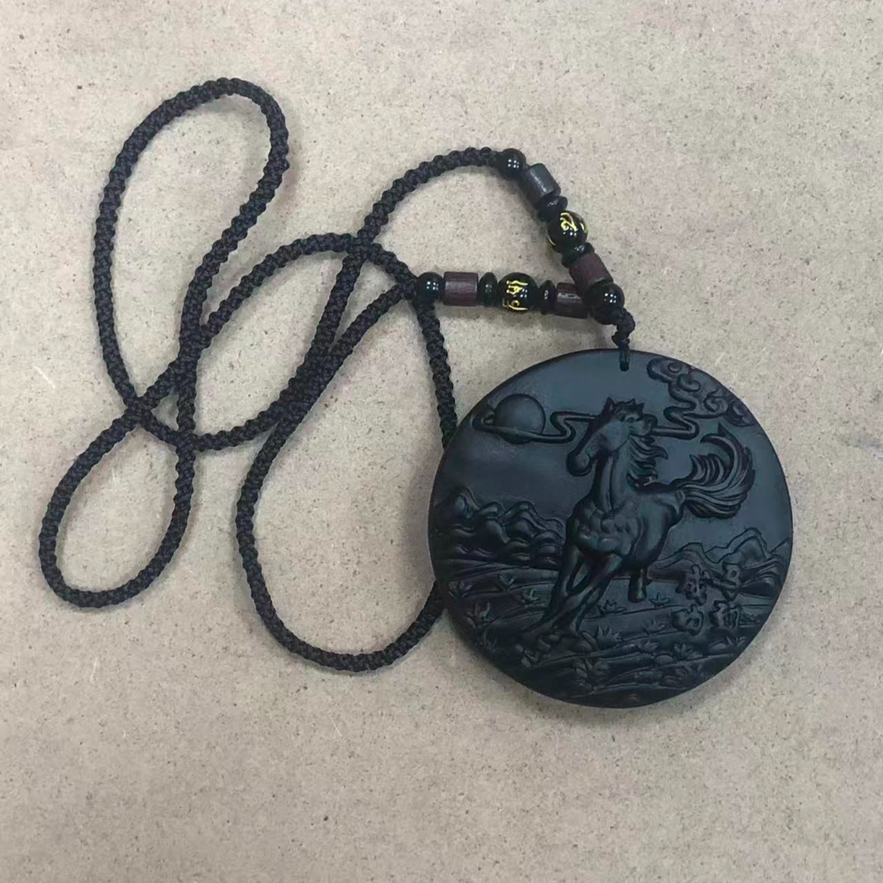 马到成功项链  精品项链 马年   YW  218  （配礼盒）