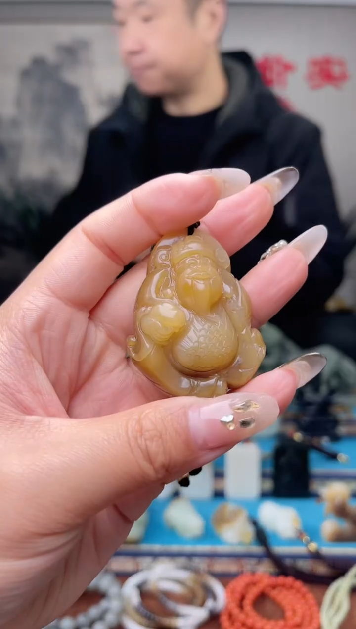 【闪购商品】和田玉挂件未镶嵌1