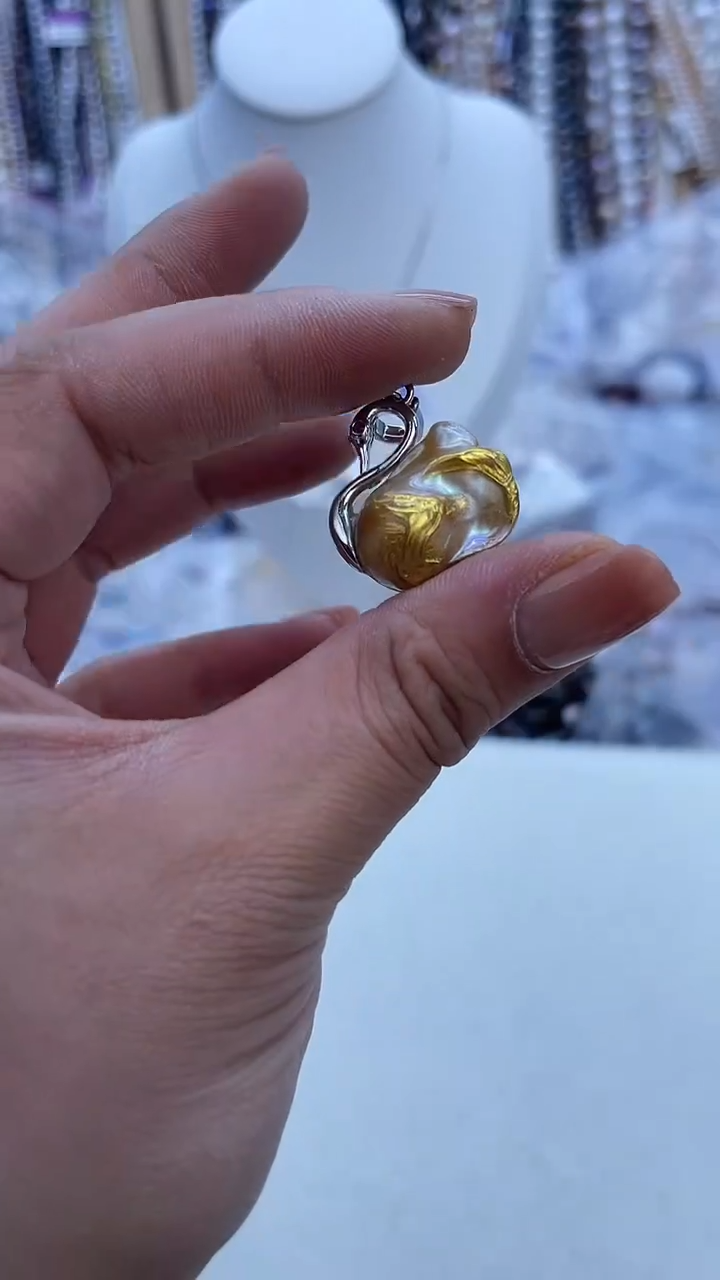 【闪购商品】淡水珍珠吊坠《不含链》未镶嵌749