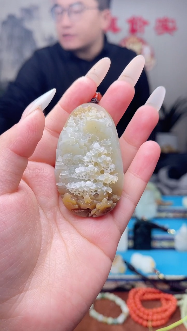 【闪购商品】和田玉挂件未镶嵌1