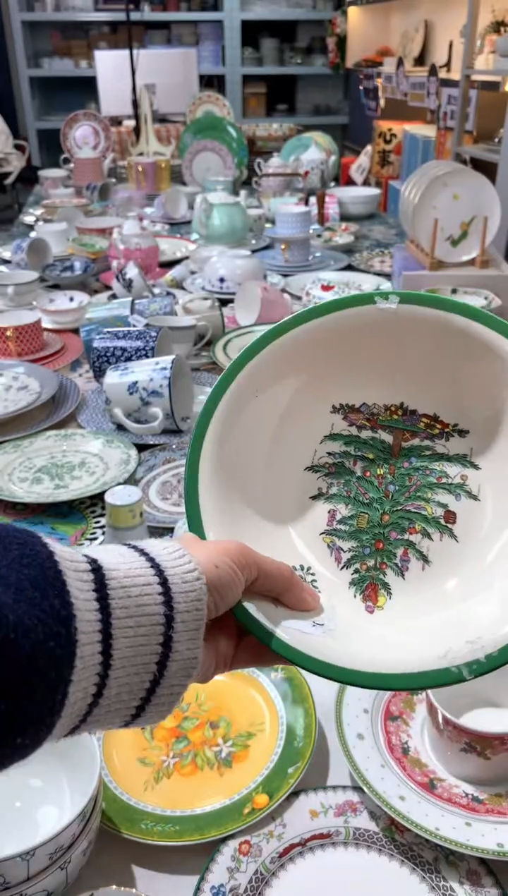 【闪购商品】瓷片陶瓷原单CC200餐具1个