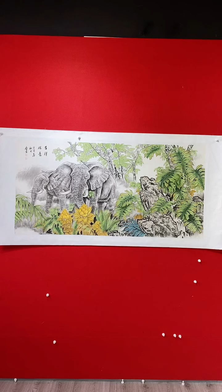 【闪购商品】国画lqy杰李庆友老师