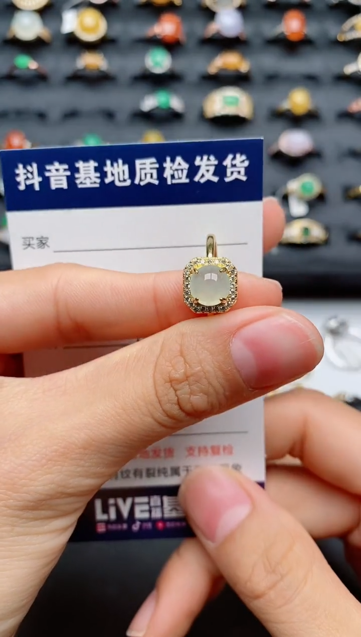 【闪购商品】翡翠戒指银S925镶嵌...........