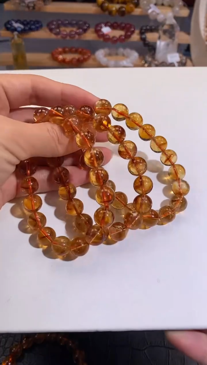 【闪购商品】水晶手链未镶嵌10mm多样性发一