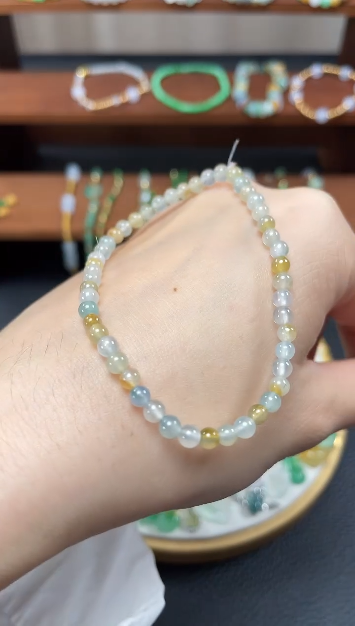 【闪购商品】翡翠套链未镶嵌一个   JK613