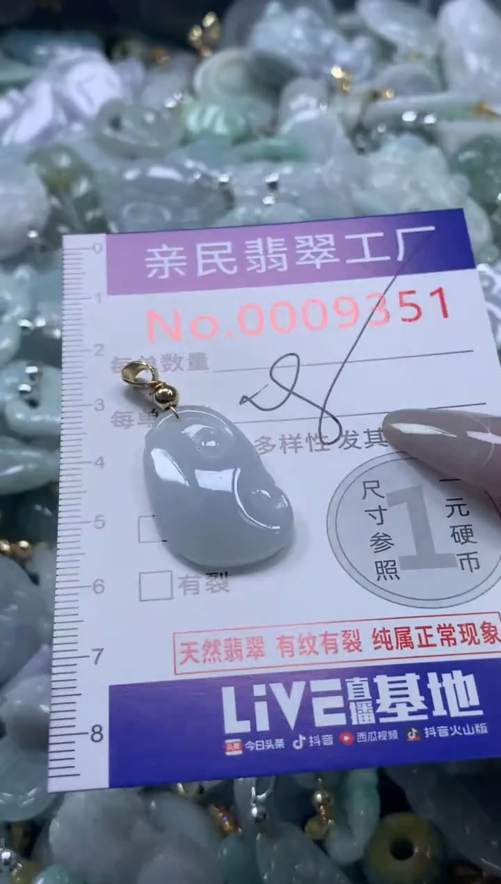 颈饰未镶嵌翡翠9351
