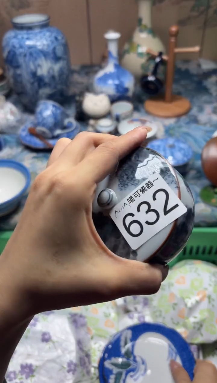 手工艺品钧瓷妞*崽632