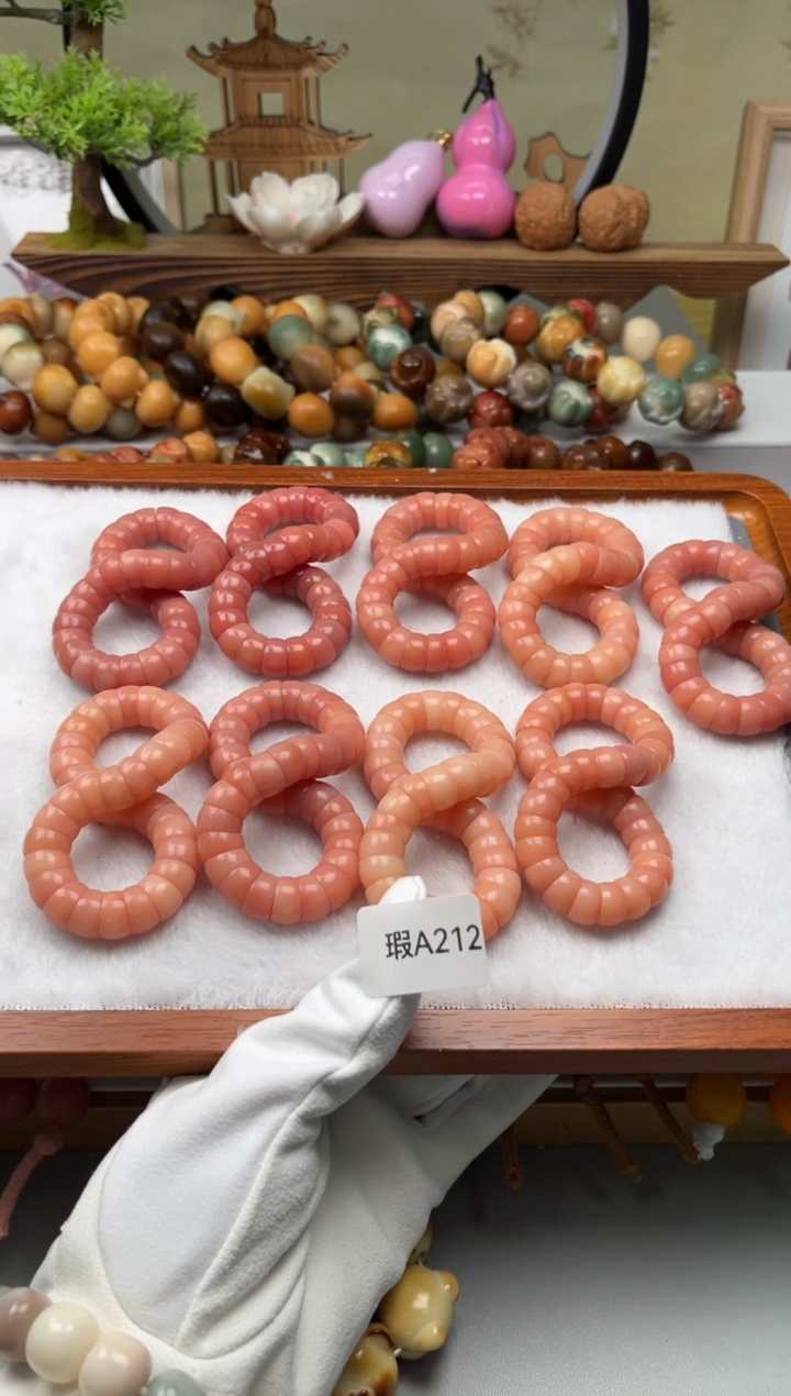 【闪购商品】菩提根/象牙果吊坠瑕a212大肠随机一串11mm