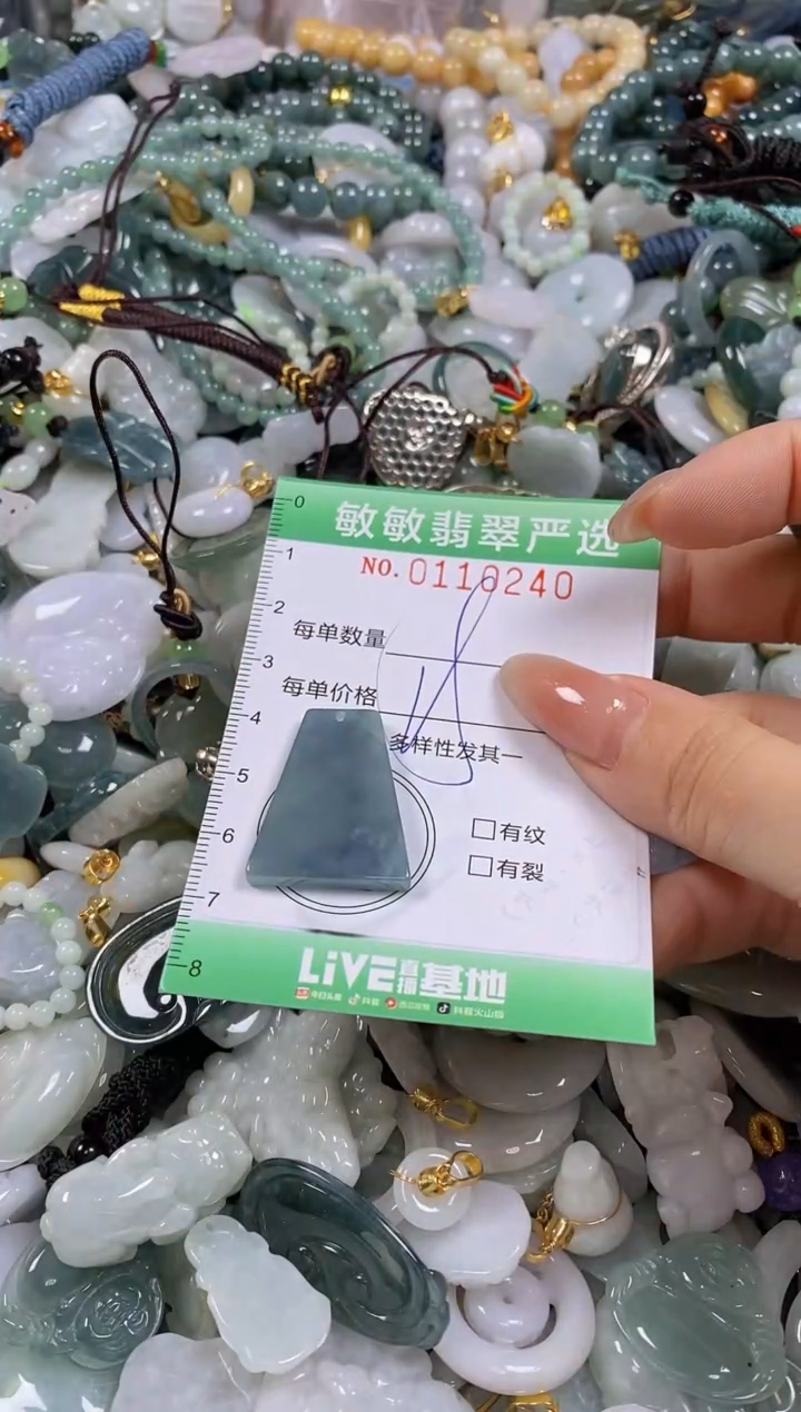 【闪购商品】翡翠颈饰未镶嵌闪购0110240