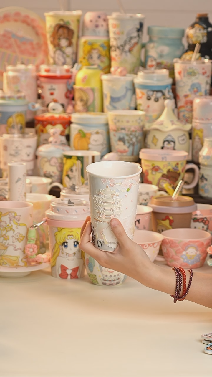 其他景德镇釉下彩手绘设计师款陶瓷