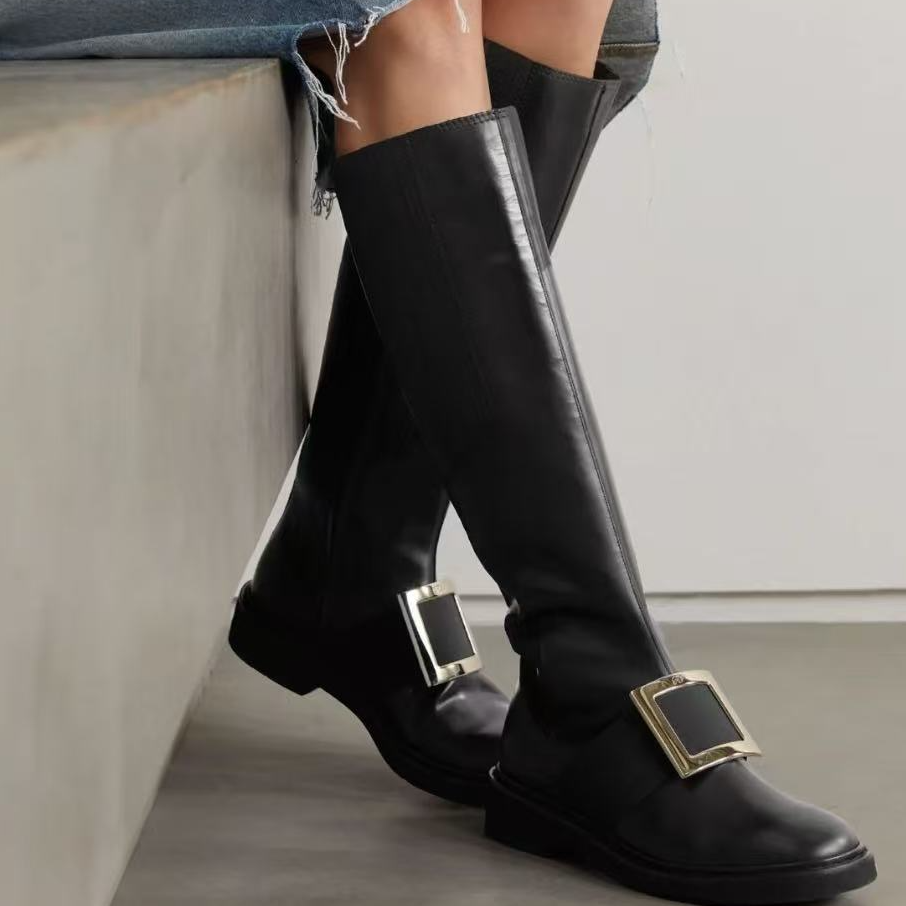 未使用 Roger Vivier/罗杰·维威耶 中高筒靴