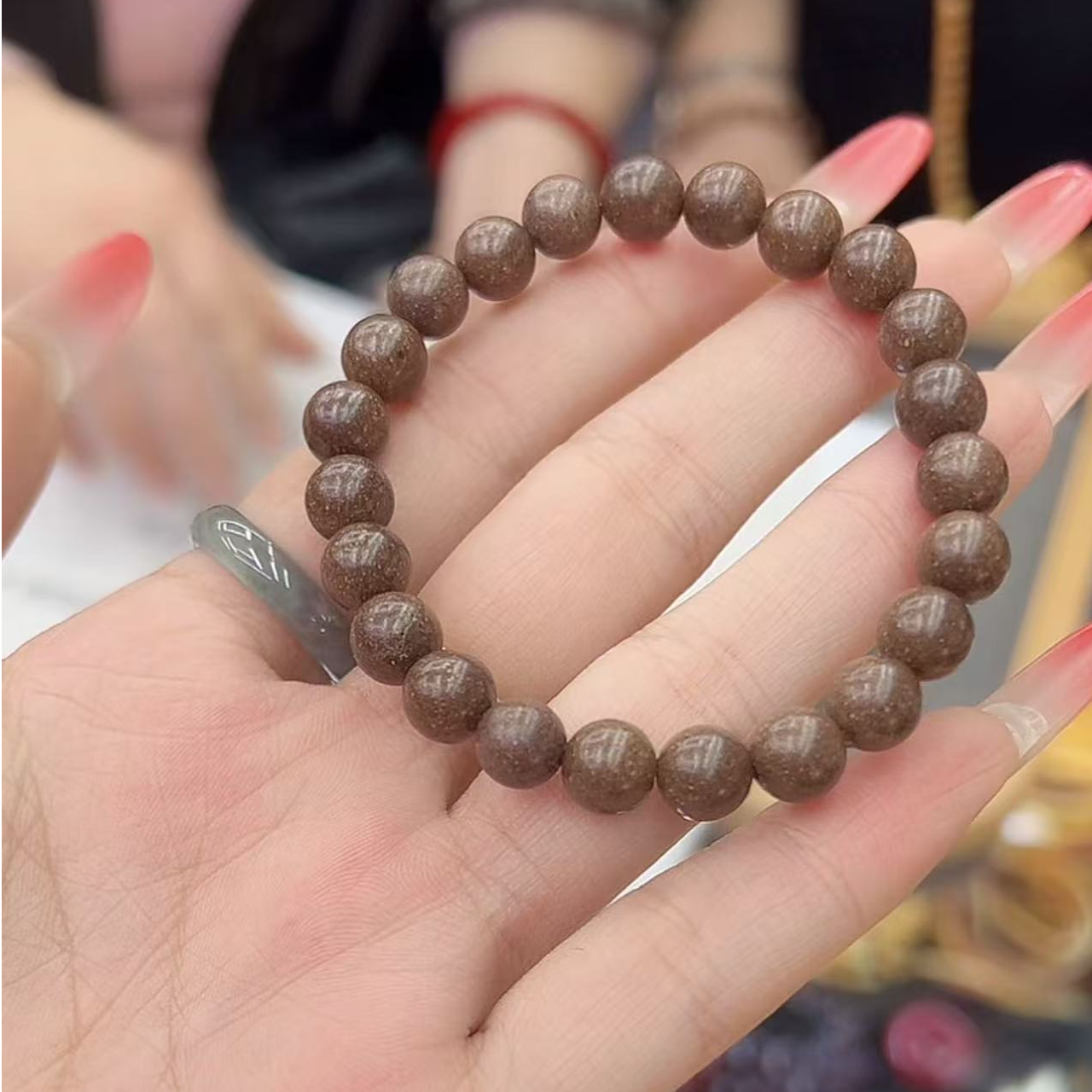 精品木串圆珠单圈gm25