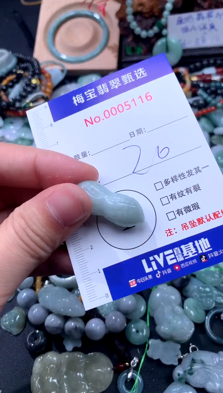 颈饰未镶嵌翡翠早20