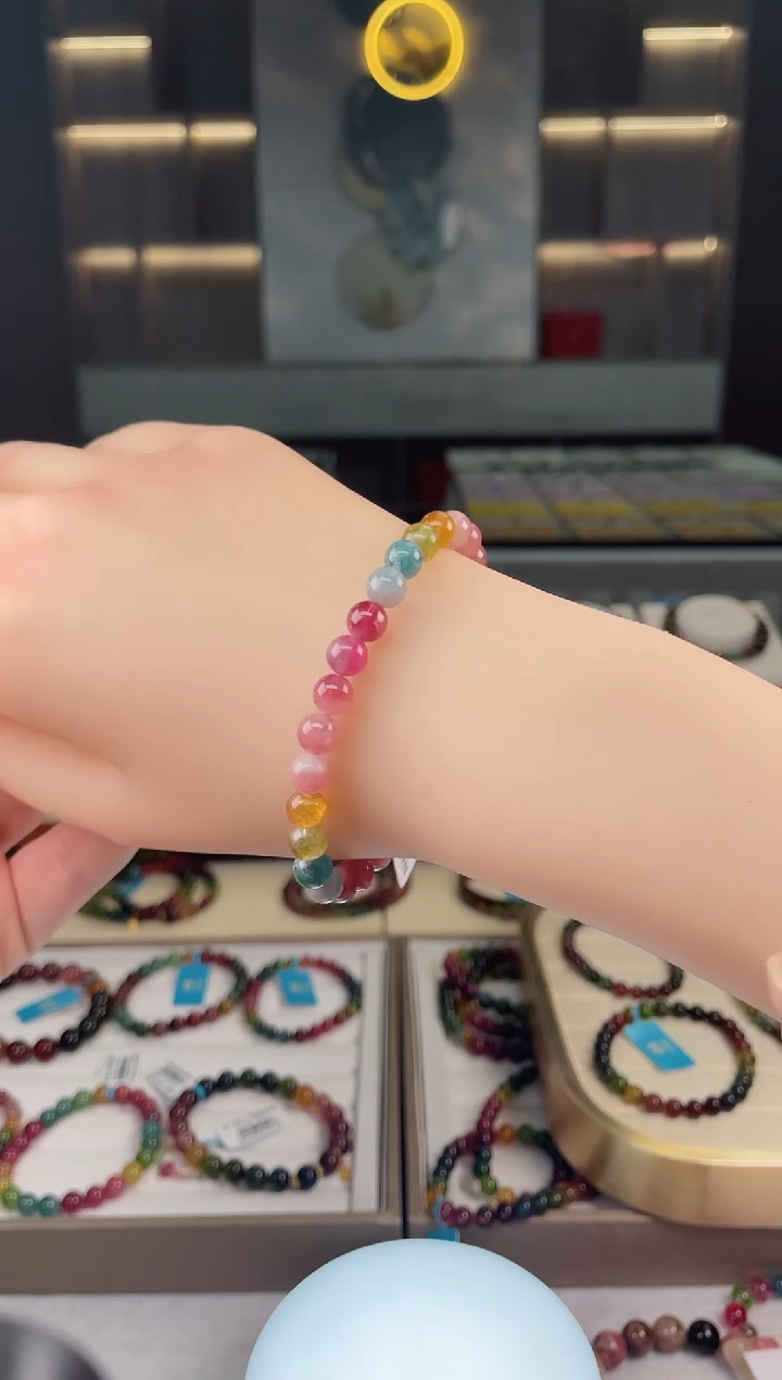 【闪购商品】碧玺单圈手串未镶嵌（多样性发一条）Y