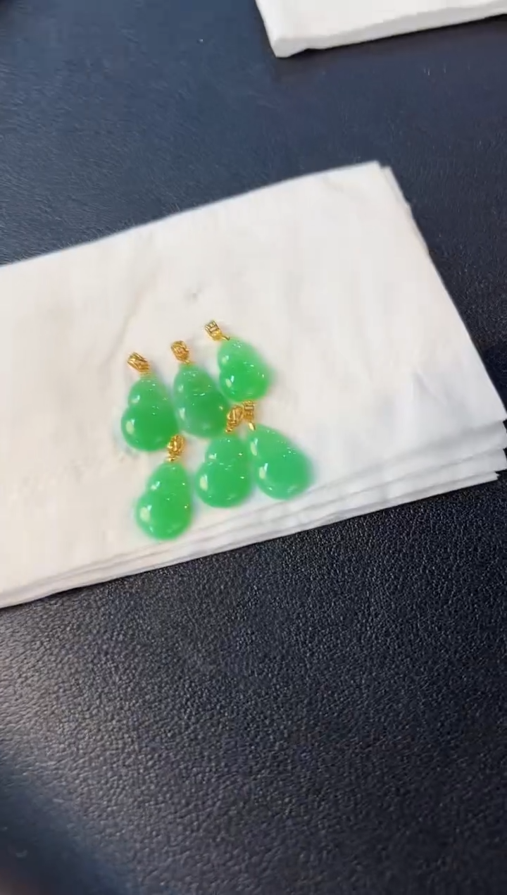 【闪购商品】翡翠颈饰18K金镶嵌缅料A货/多样性发货/一件