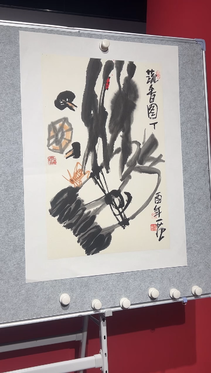 【闪购商品】绘画姜国华-2.7平尺-花鸟国画