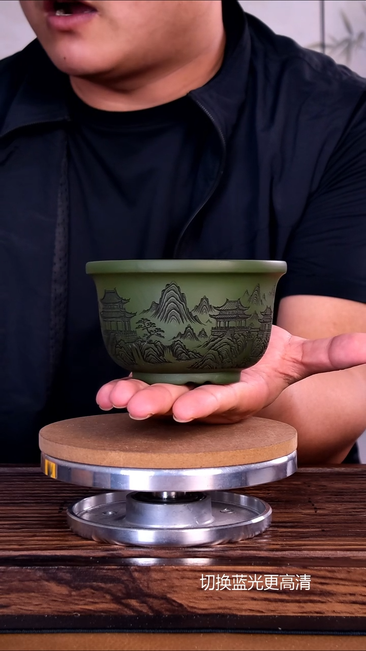 紫砂花盆紫砂花盆内口11-6
