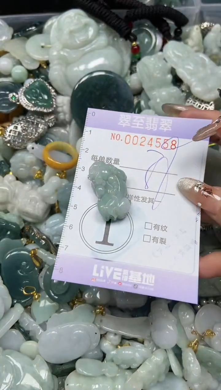 【闪购商品】翡翠颈饰未镶嵌闪购0024558