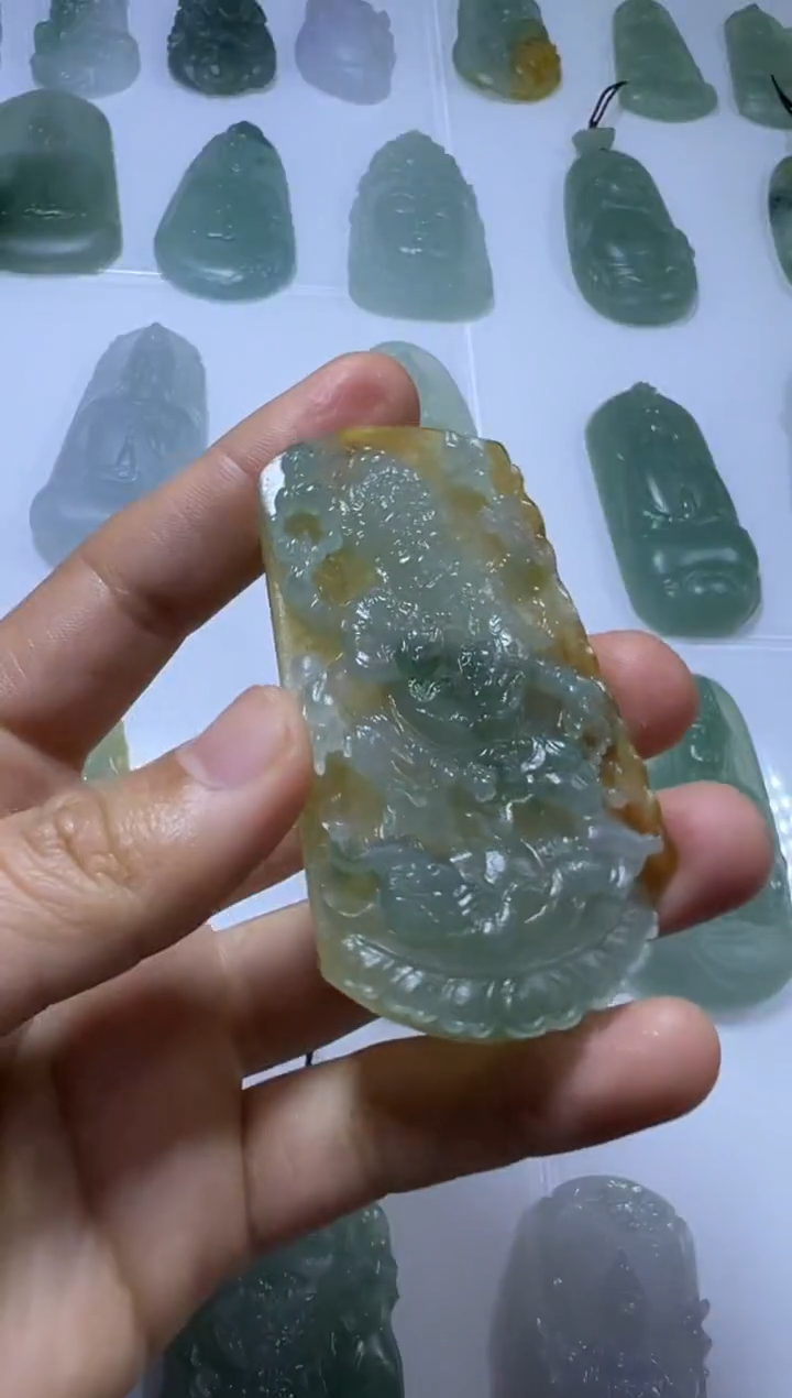 【闪购商品】定制翡翠未镶嵌大黑天