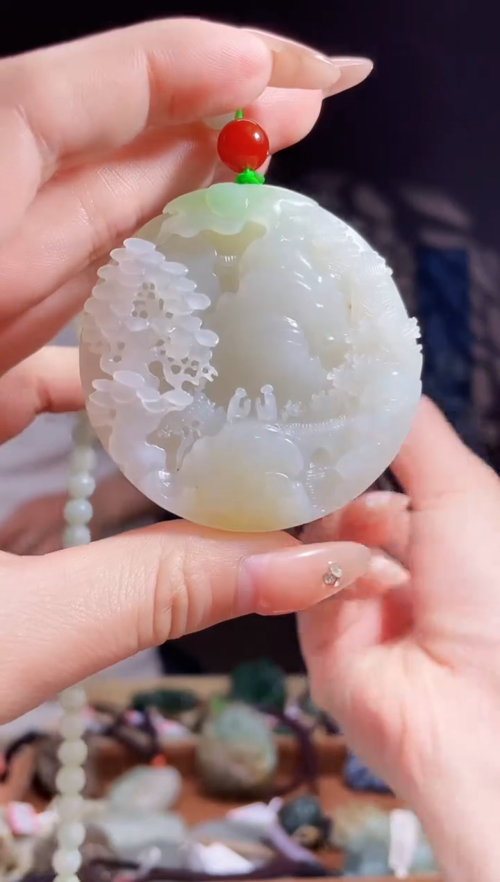 【闪购商品】和田玉颈饰未镶嵌拍一发一