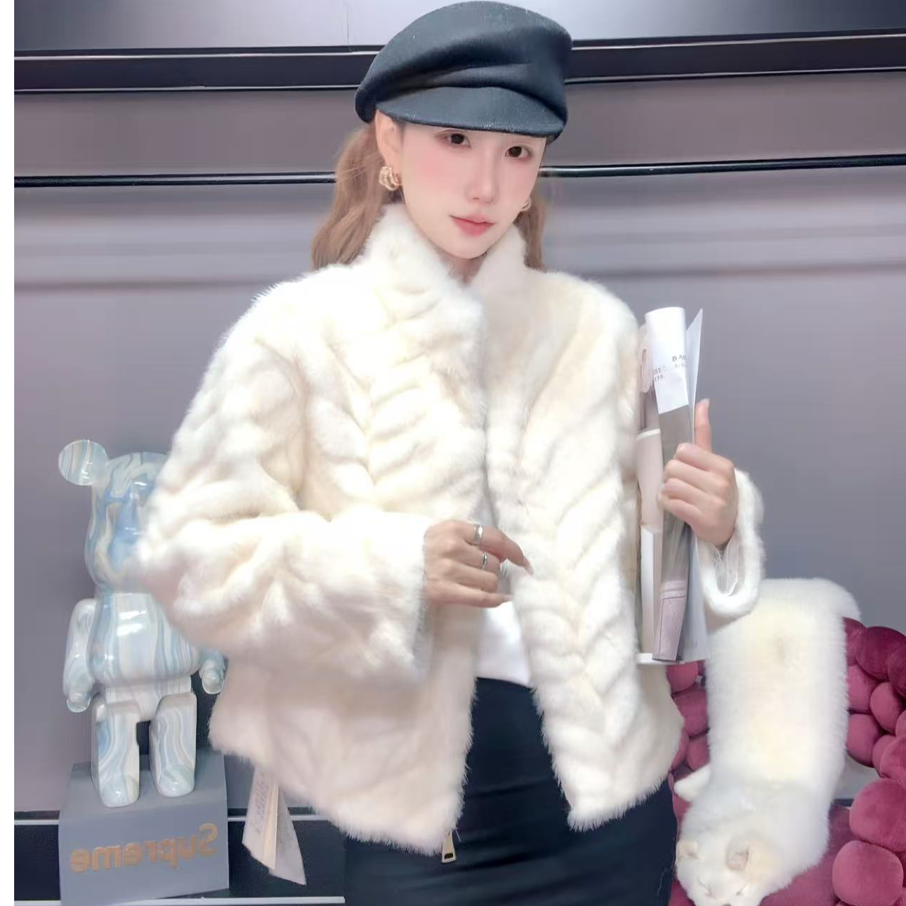 【宁宁专属】2025新款气质时尚百搭原创设计师新款 轻奢外套25350