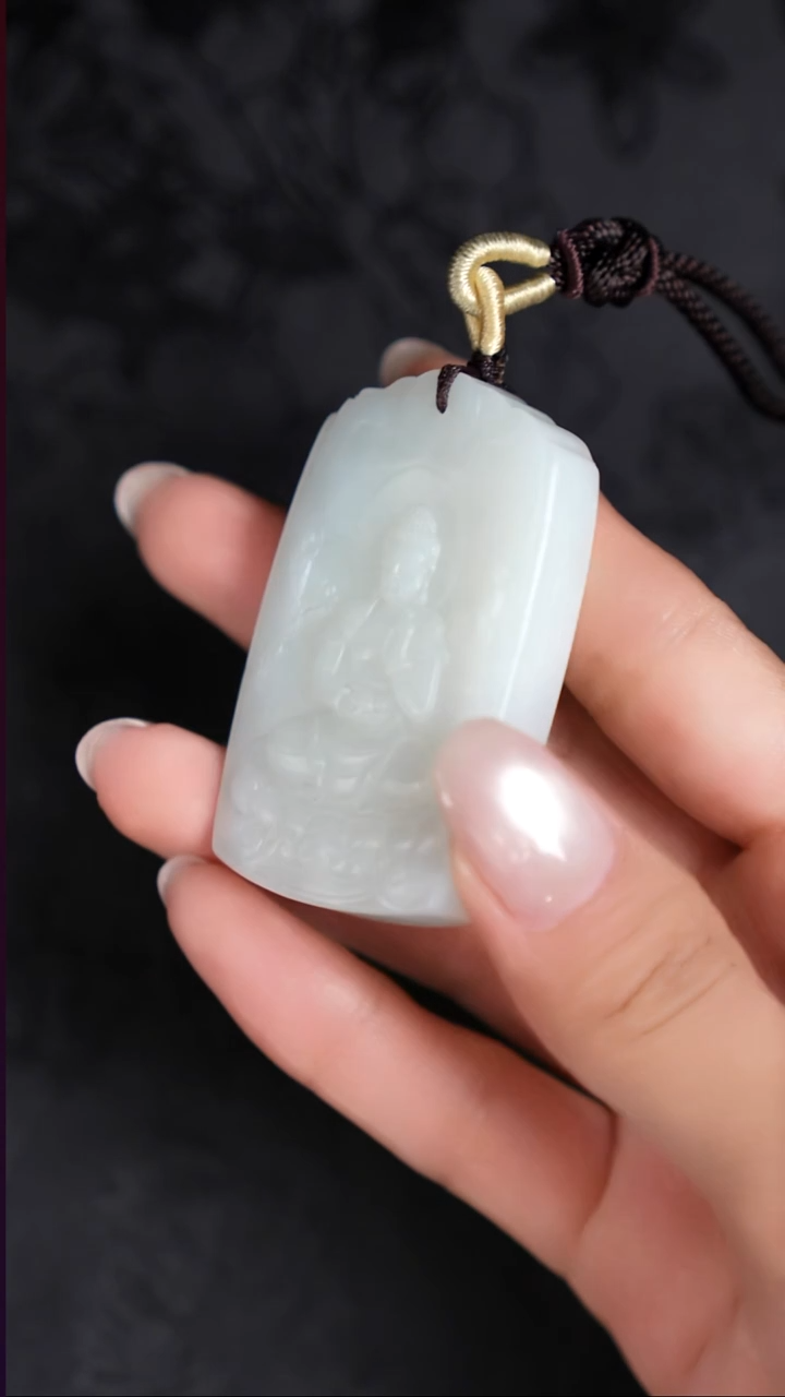 未镶嵌和田玉（白玉）挂件工厂抛货 不退不换多样性发其1