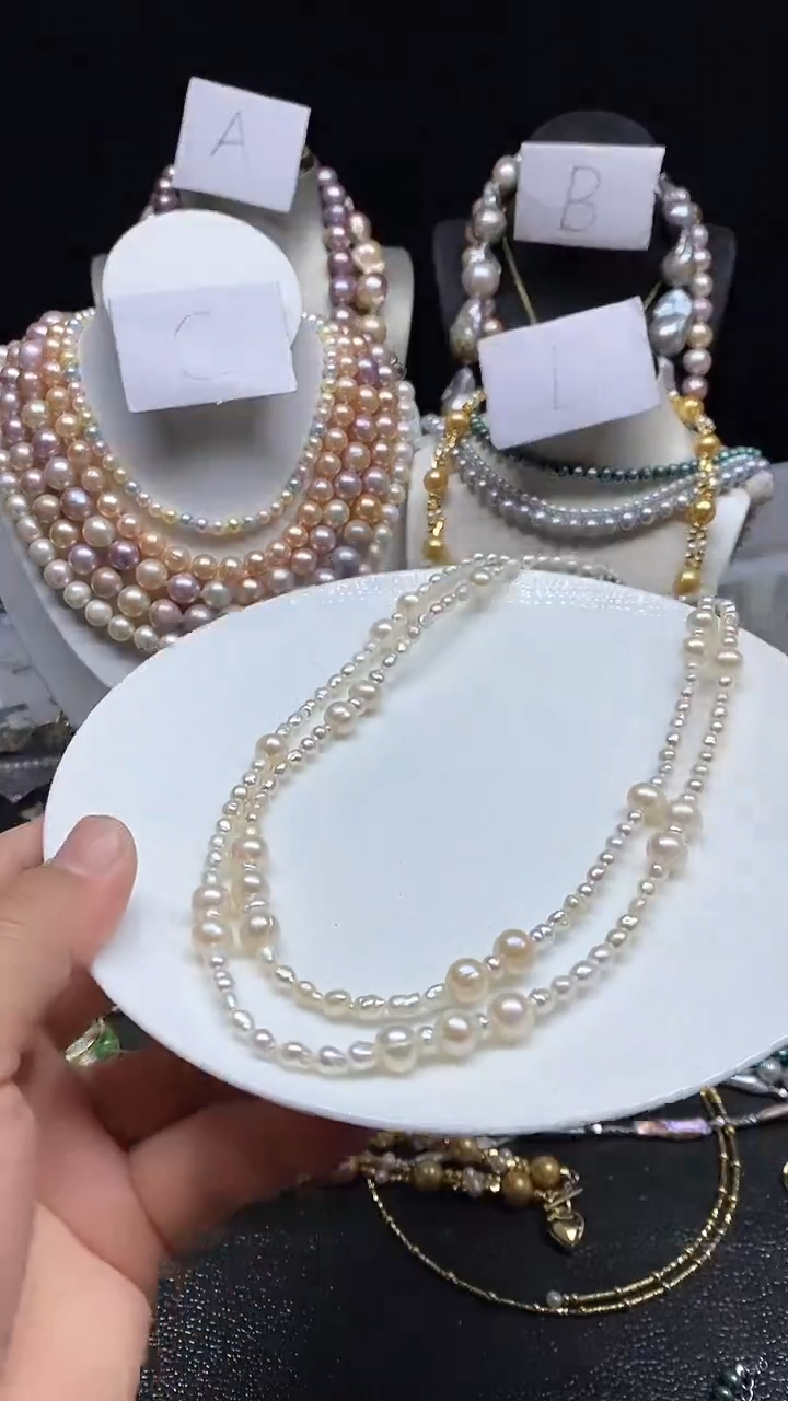 【闪购商品】淡水珍珠颈饰未镶嵌多人