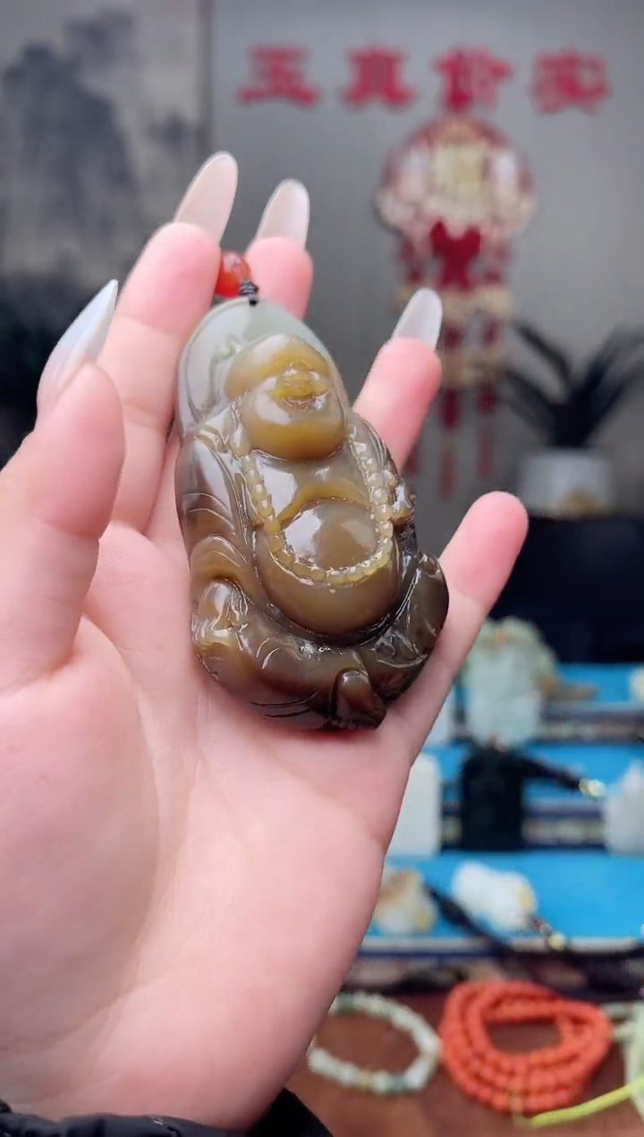 【闪购商品】和田玉挂件未镶嵌1