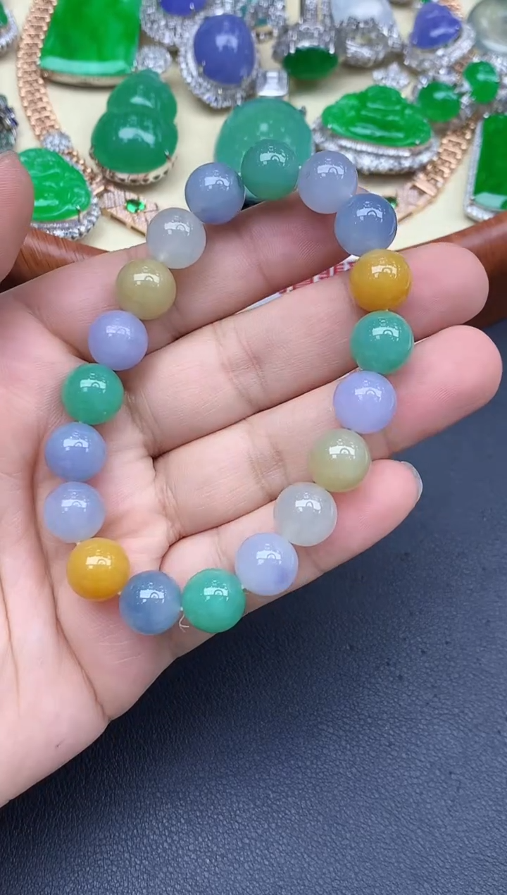 未镶嵌手链翡翠655-中国好珍宝