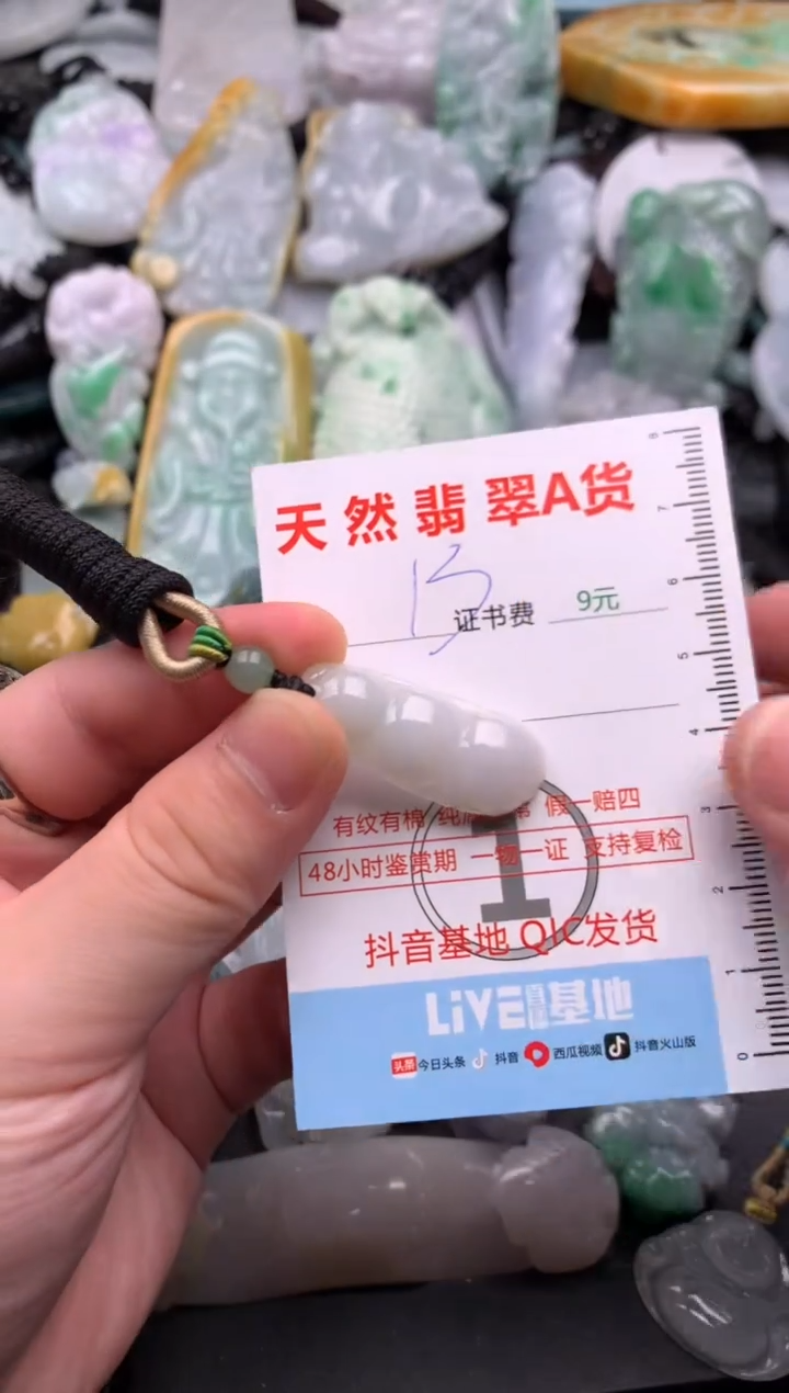 吊坠(不含链)未镶嵌翡翠1