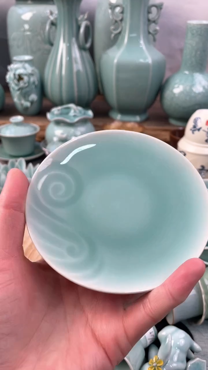 【闪购商品】特价 微瑕 慧仙青瓷