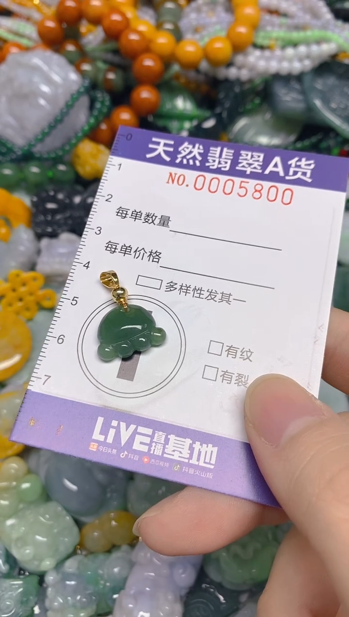 颈饰未镶嵌翡翠0005800