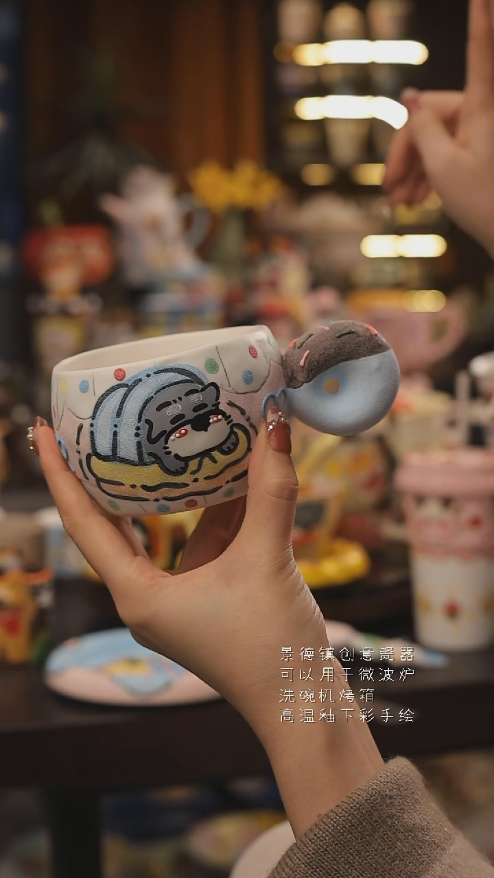 景德镇釉下彩绘设计师款式陶瓷