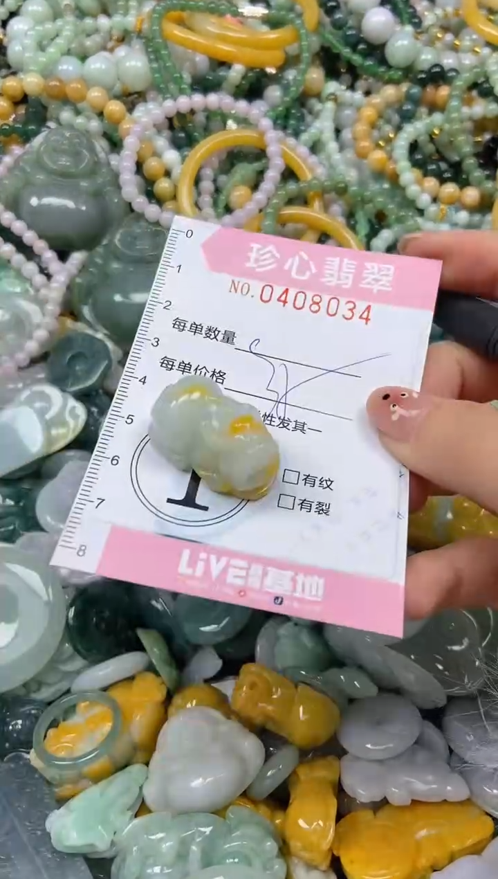 颈饰未镶嵌翡翠闪购0408034