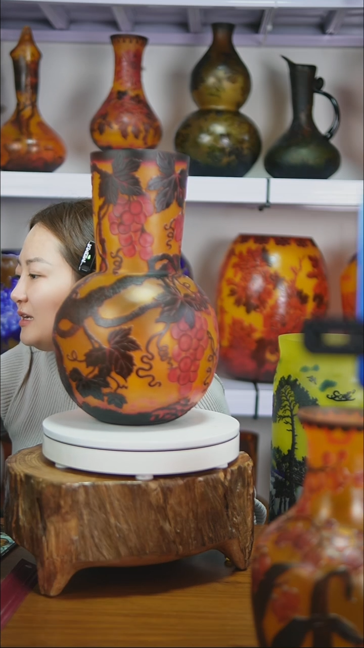 秀格雷葡萄天球瓶