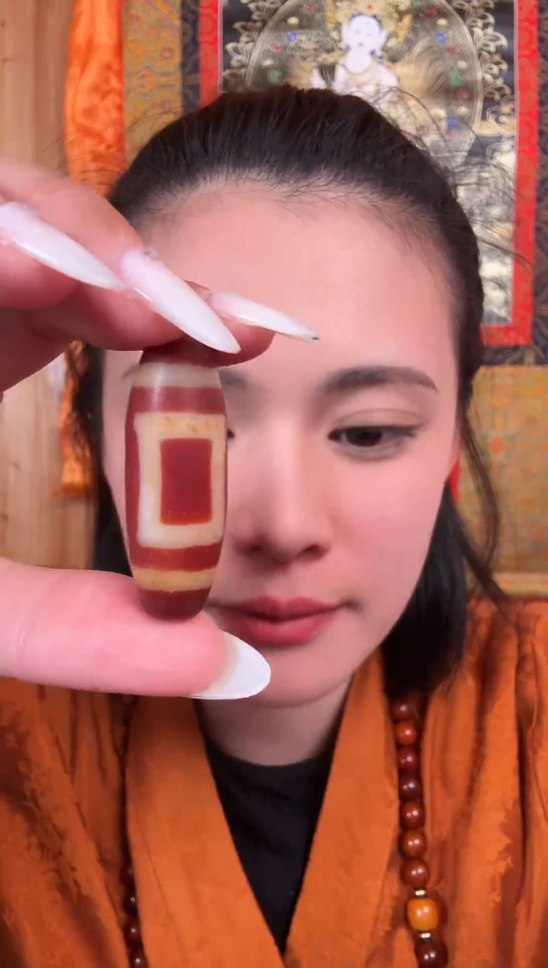 非金属无藏式风格珠珠